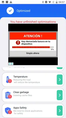 Cleanup and Speedup your Phone android App screenshot 2